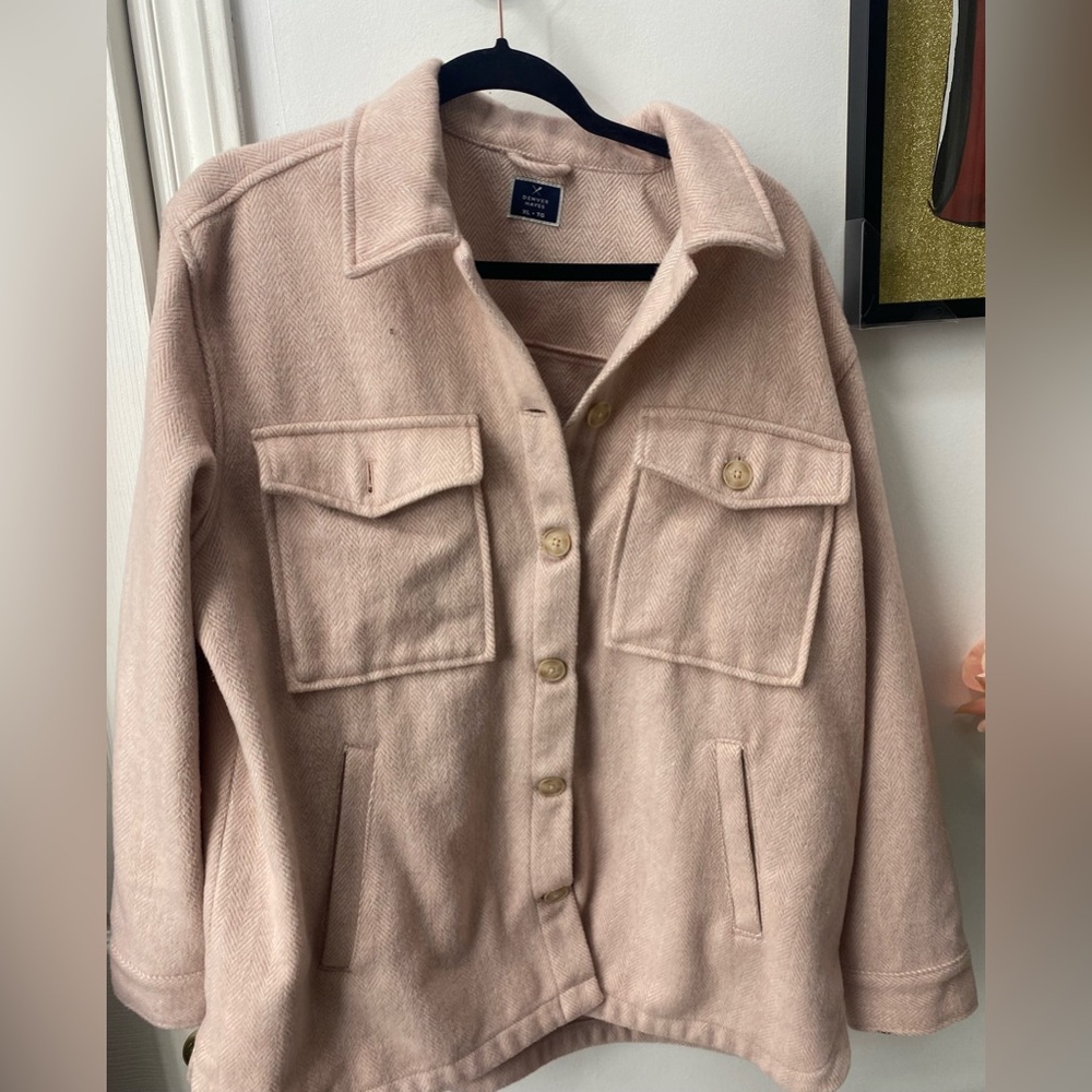 Xl pink shacket